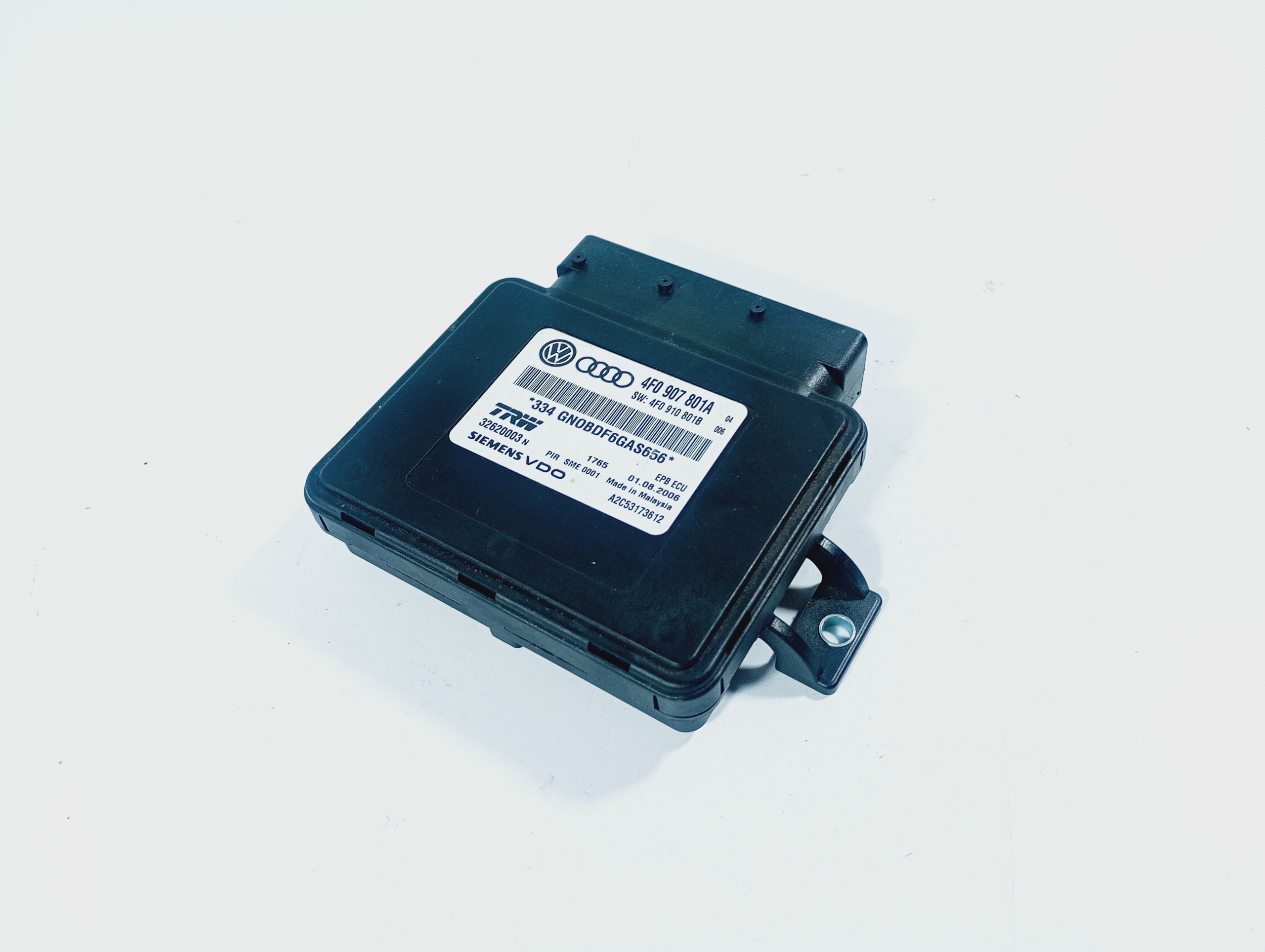 module control unit electric brake OE 4F0907801A Audi A6 C6 05-08