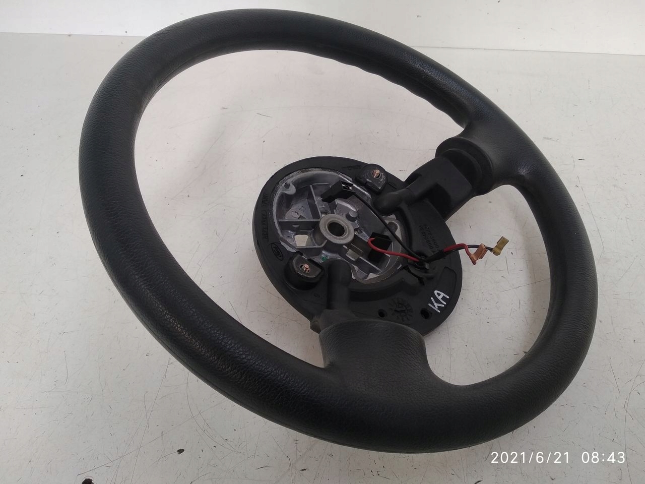 steering wheel, Ford Ka 1,3