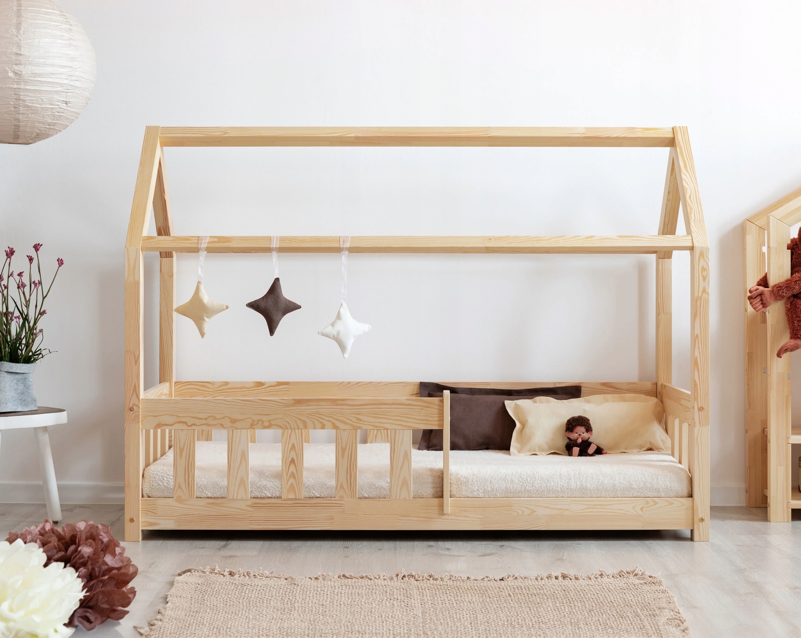 Łóżko dziecięce domek MILA MBP ADEKO 80x140 Marka Adeko