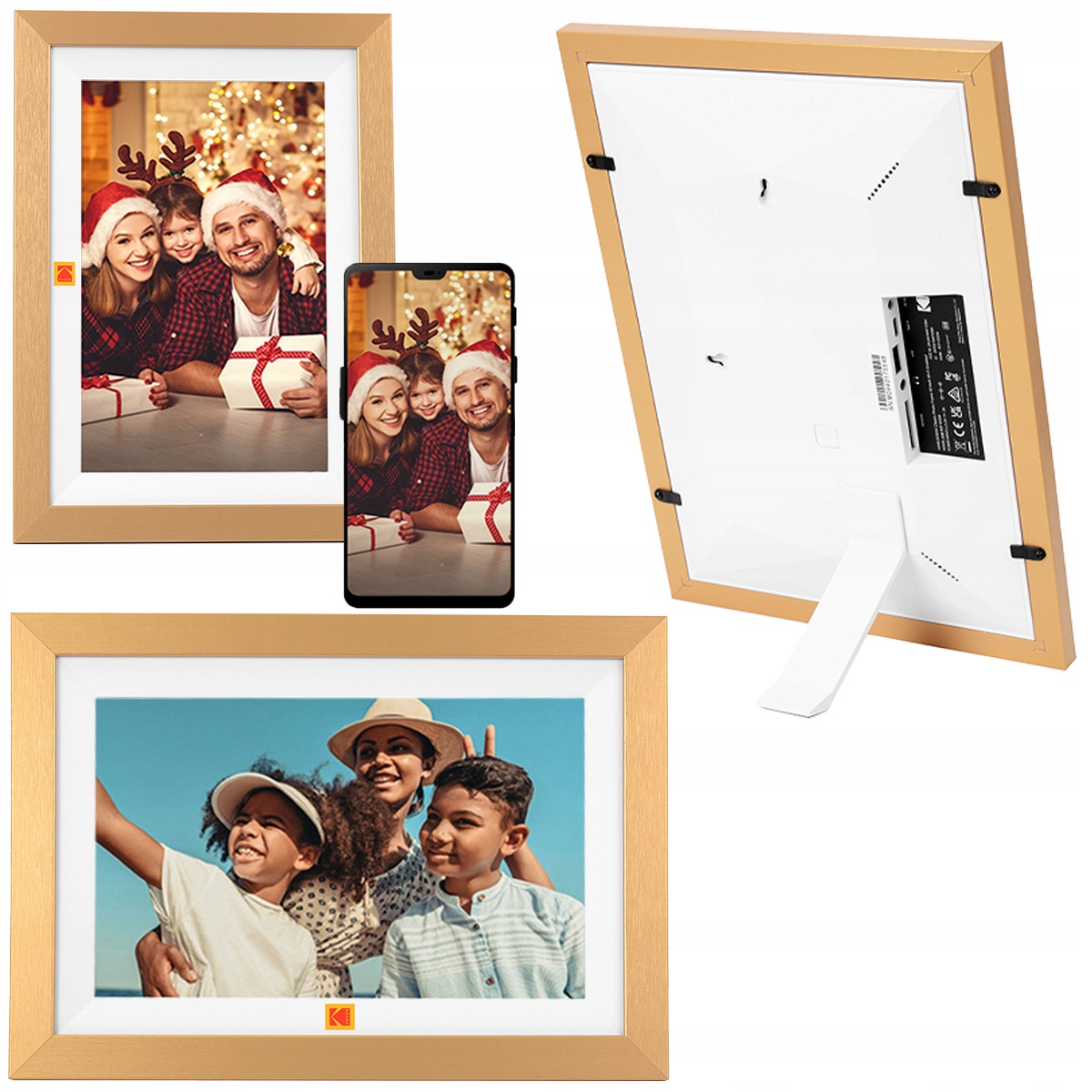 Kodak Digitální Fotorámeček RCF-1012W 10''1 Rámeček Dotykový Fotografování Vzpomínky