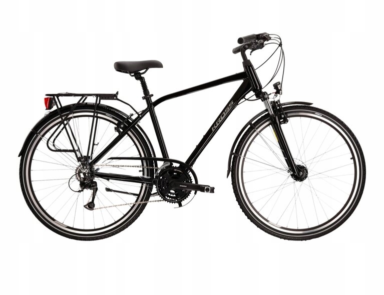 Rower Kross Trans 4.0 21"czarno-szary połysk