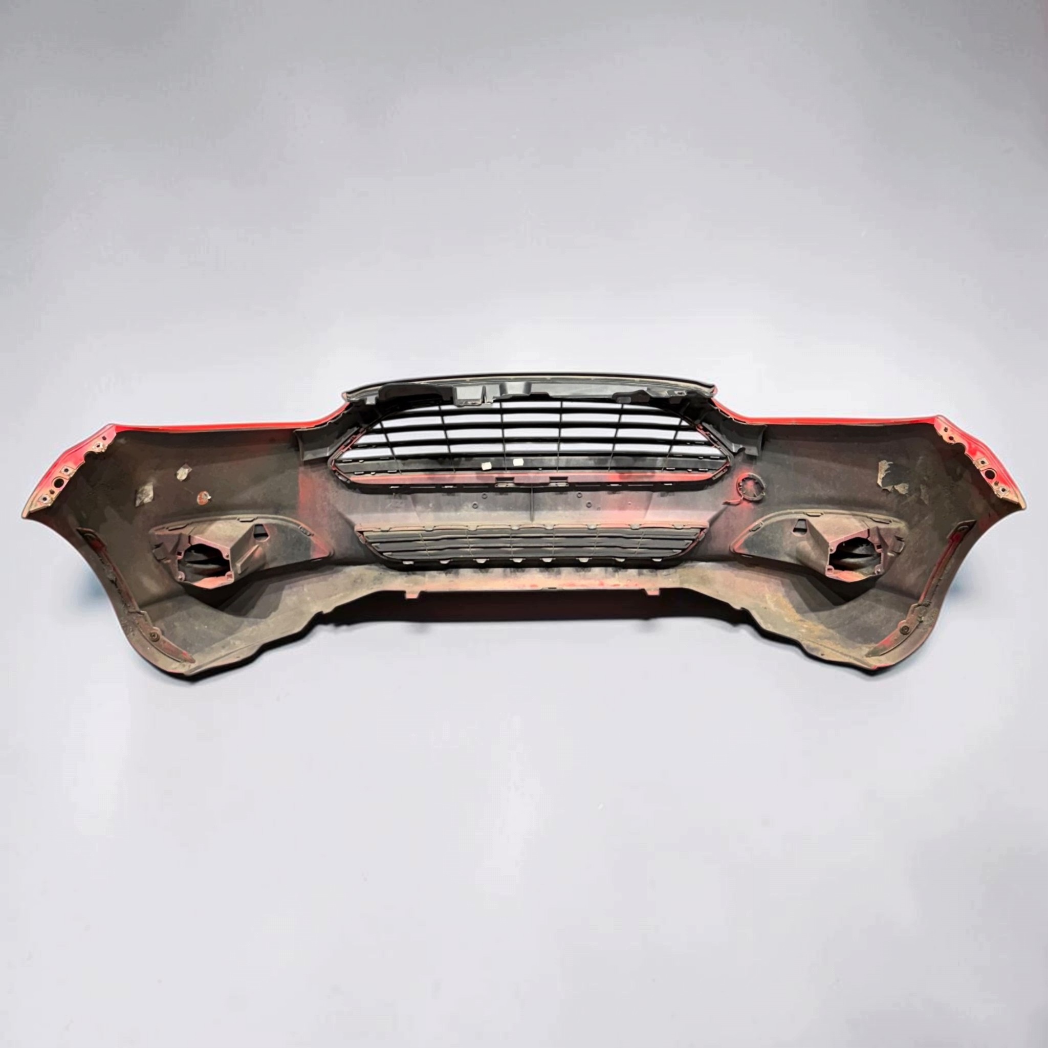 front bumper FORD FIESTA VII MK7 2008-2012 complete COLORADO RED