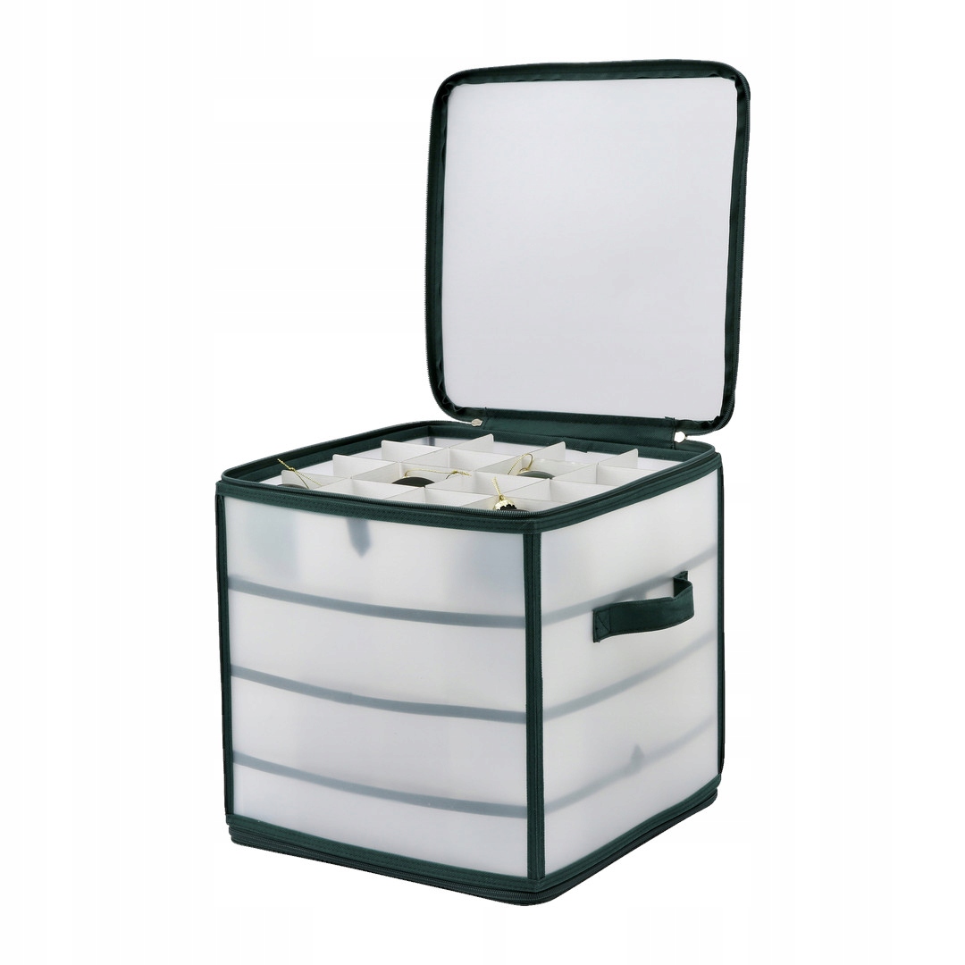 Krabička na vánoční vánoční baňky 34x34cm