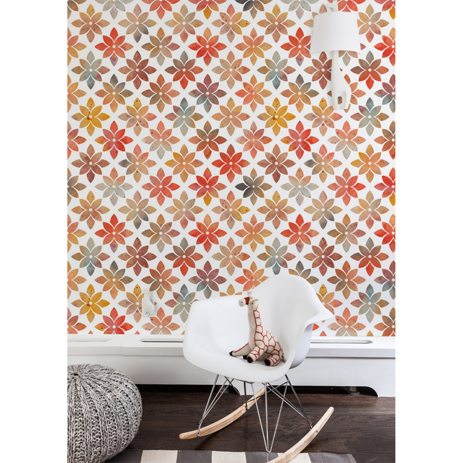 

Flizelinowa tapeta Jesienne kwiaty 254x184 + klej