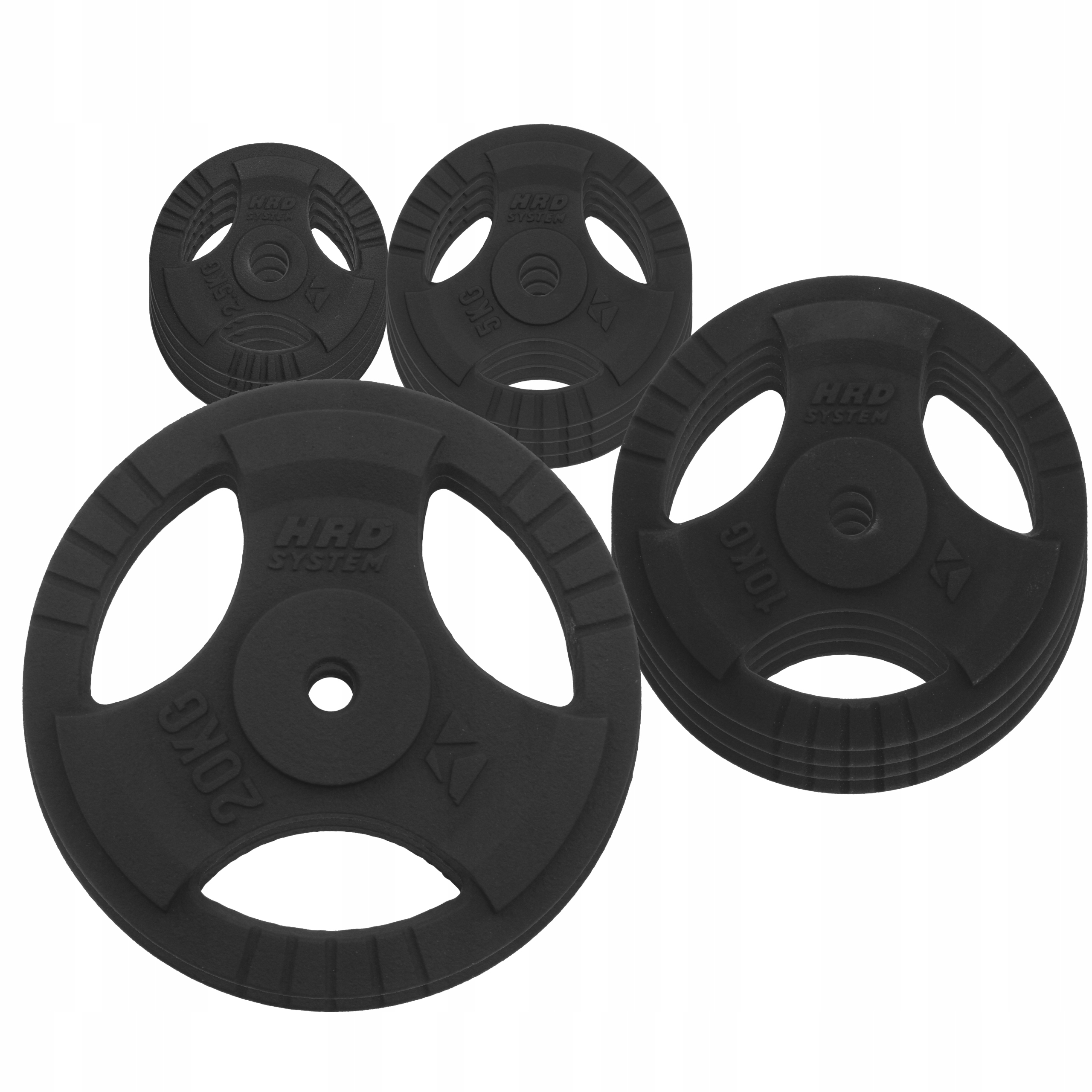 

Zestaw 110kg obciążenie żeliwne 29mm