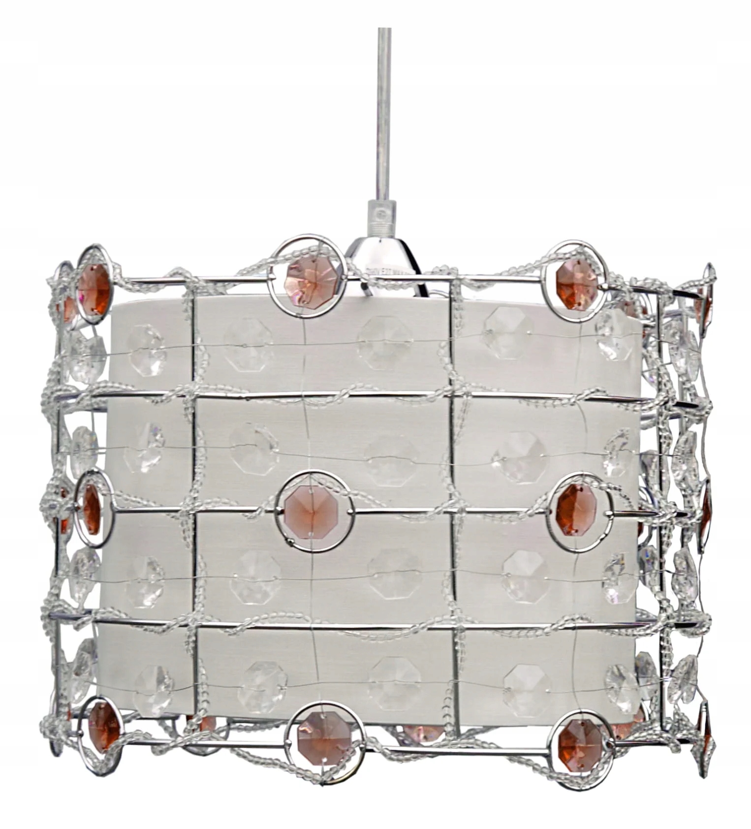 Závěsné svítidlo lustr Candellux Seneca chrom