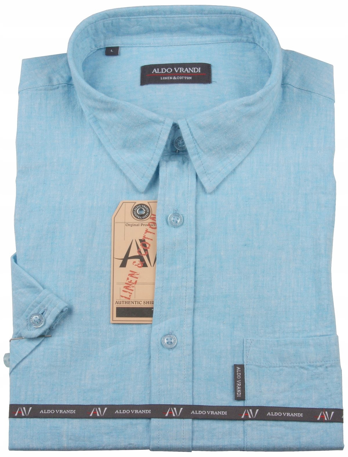 

Lniana koszula AldoVrandi L_41/42_kl_112