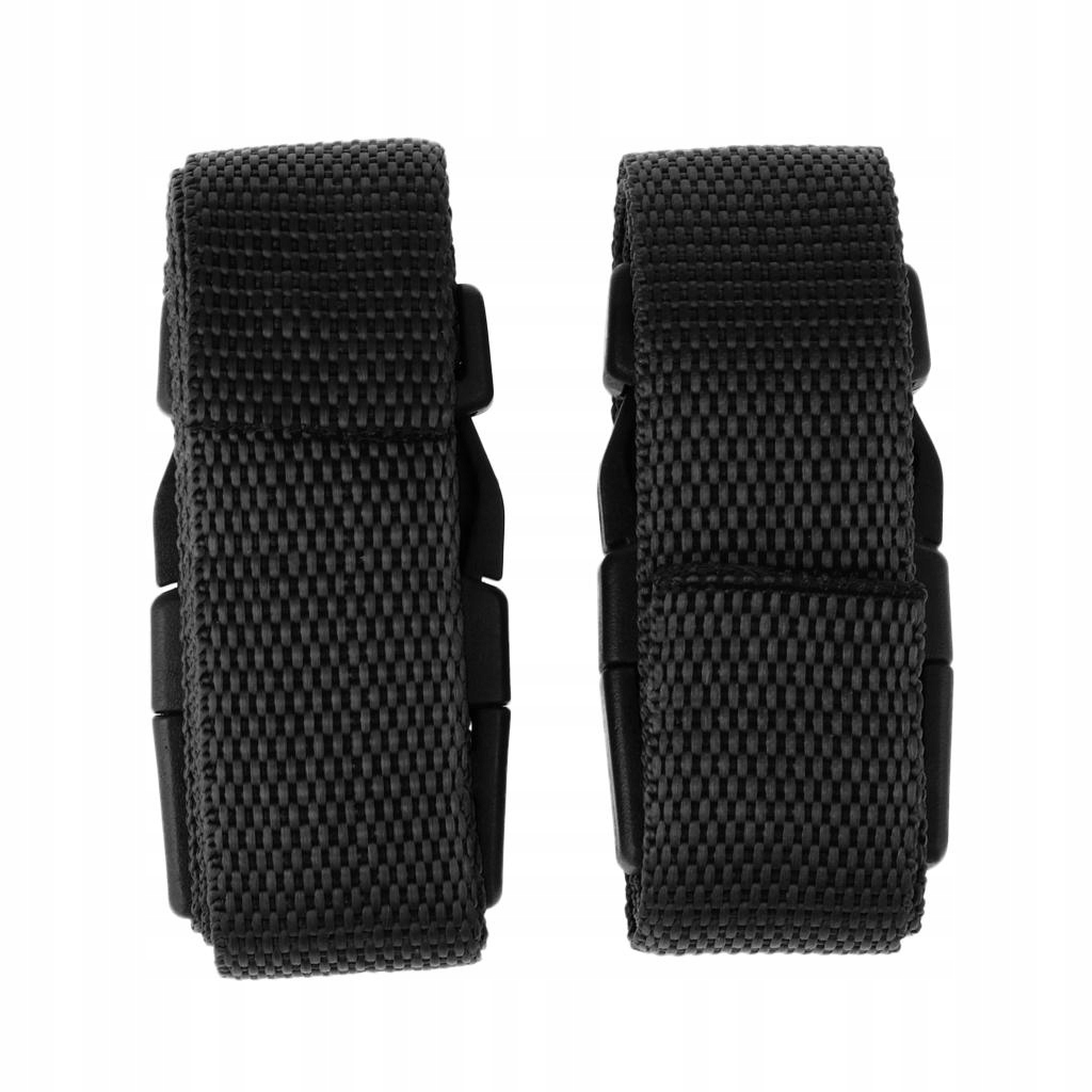 2 sztuki pasów do wózków golfowych, 1 para, czarne Model Quick Release Fastening Strap