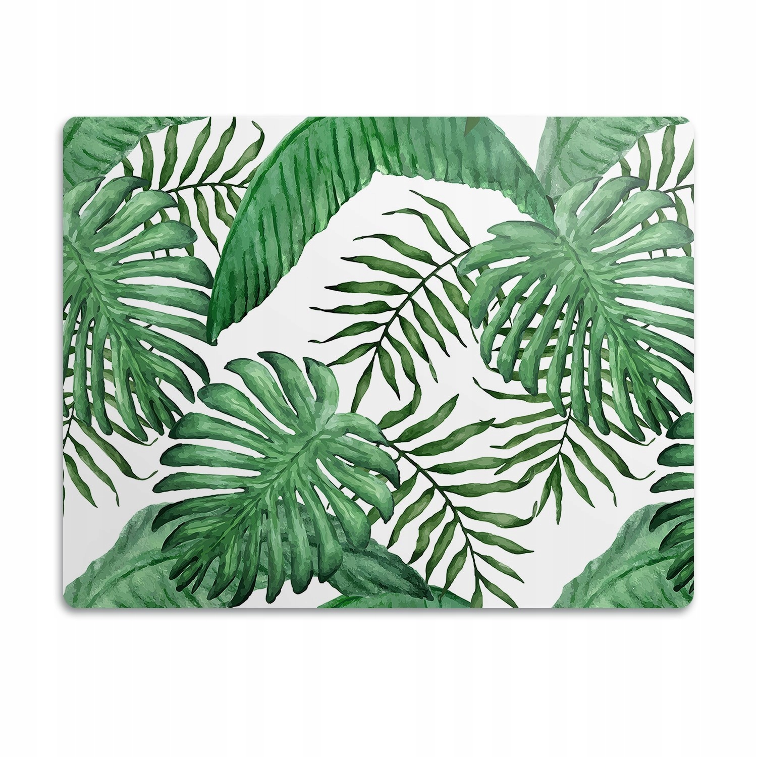 Levně Podložka pod misky pro psa Palmové listy 90x60cm