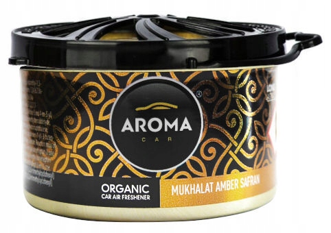

Aroma Car Organic odświeżacz Mukhalat Amber