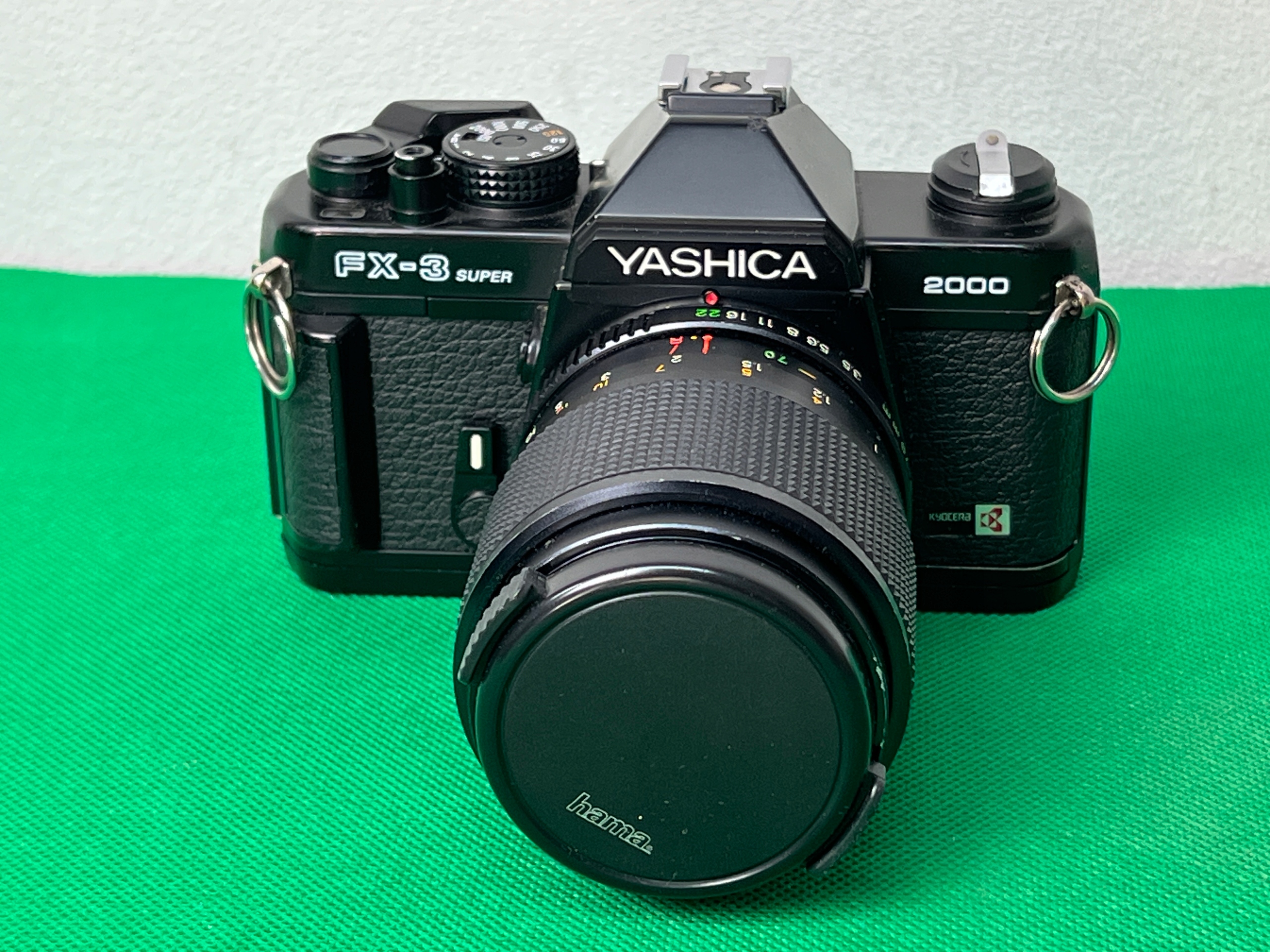 APARAT ANALOGOWY YASHICA FX-3 SUPER 2000, SPRAWNY!!! >>>
