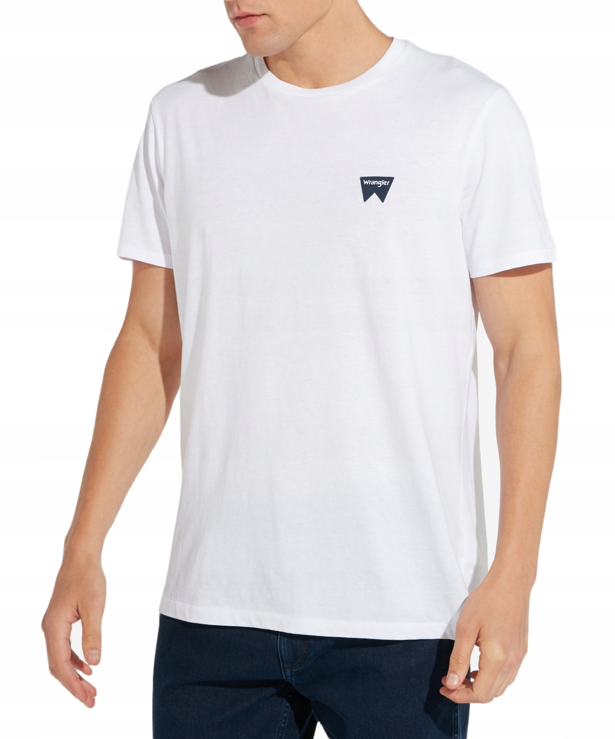 

T-shirt Wrangler Ss Sign Off Tee W7C07D312 Wht 4XL