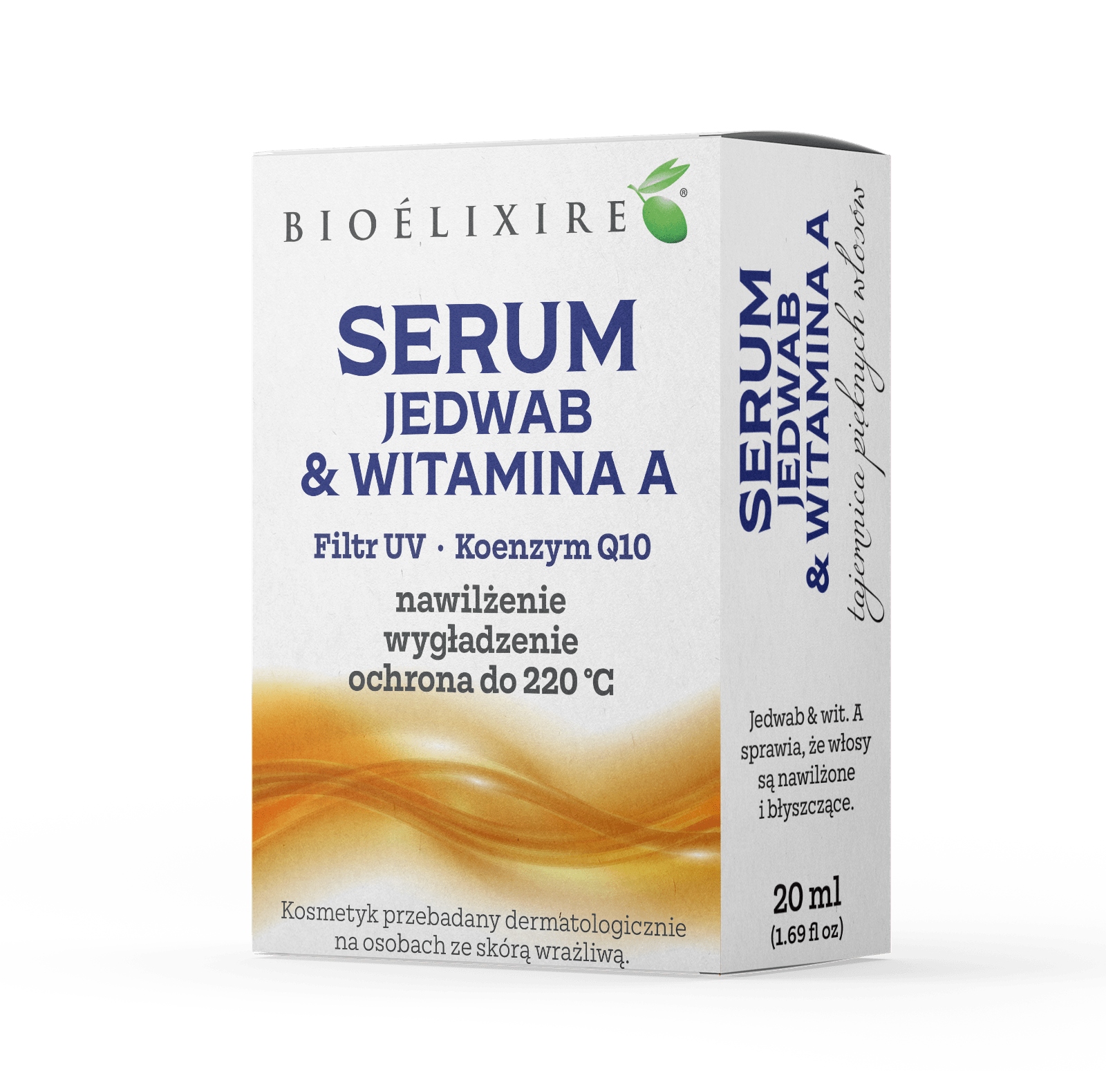 Bioelixire Jedwab + Witamina A olejek 20ml
