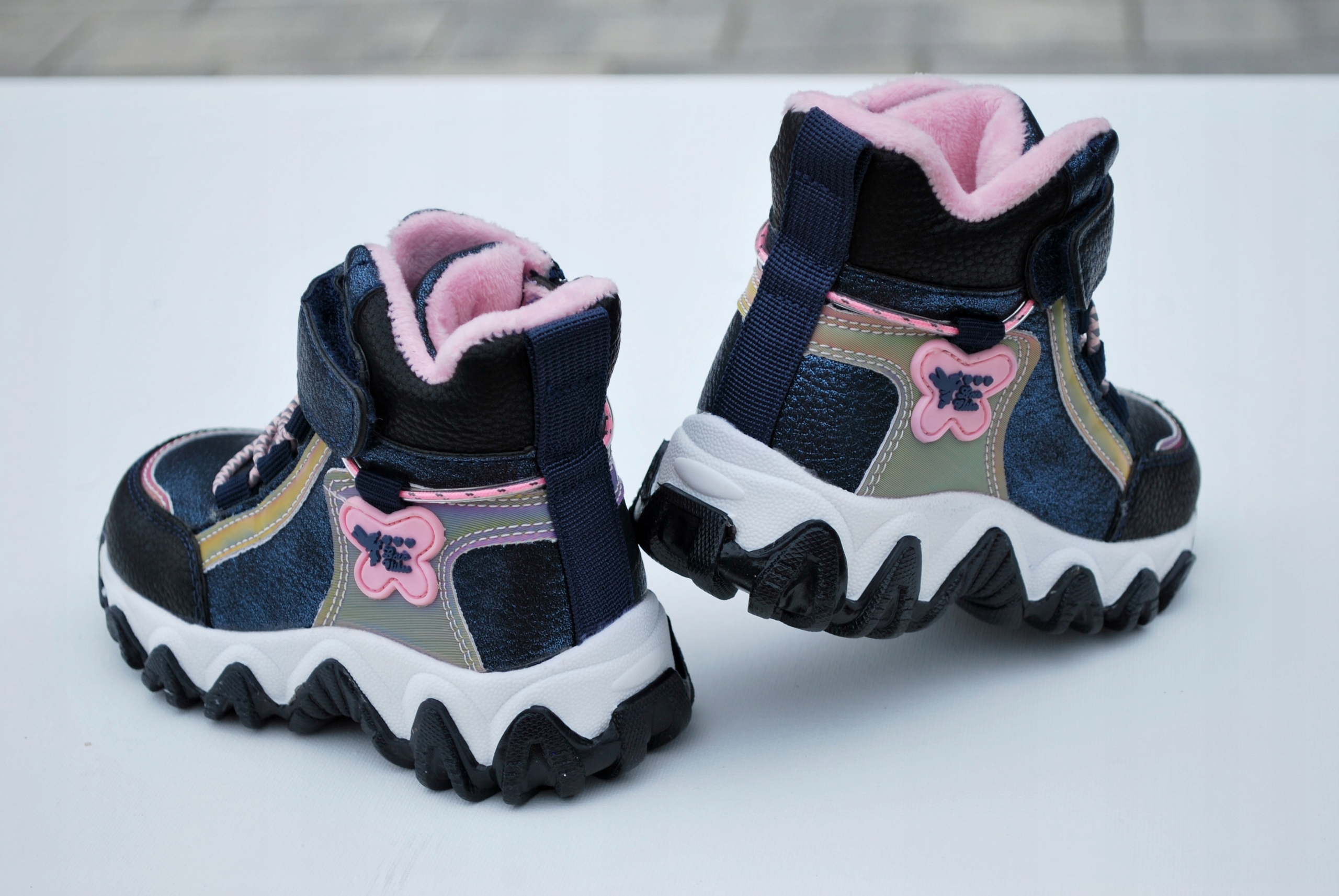 CLIBEE KOZAKI OWCZA WEŁNA NA SUWAK r.23 / 15,5cm Marka Clibee