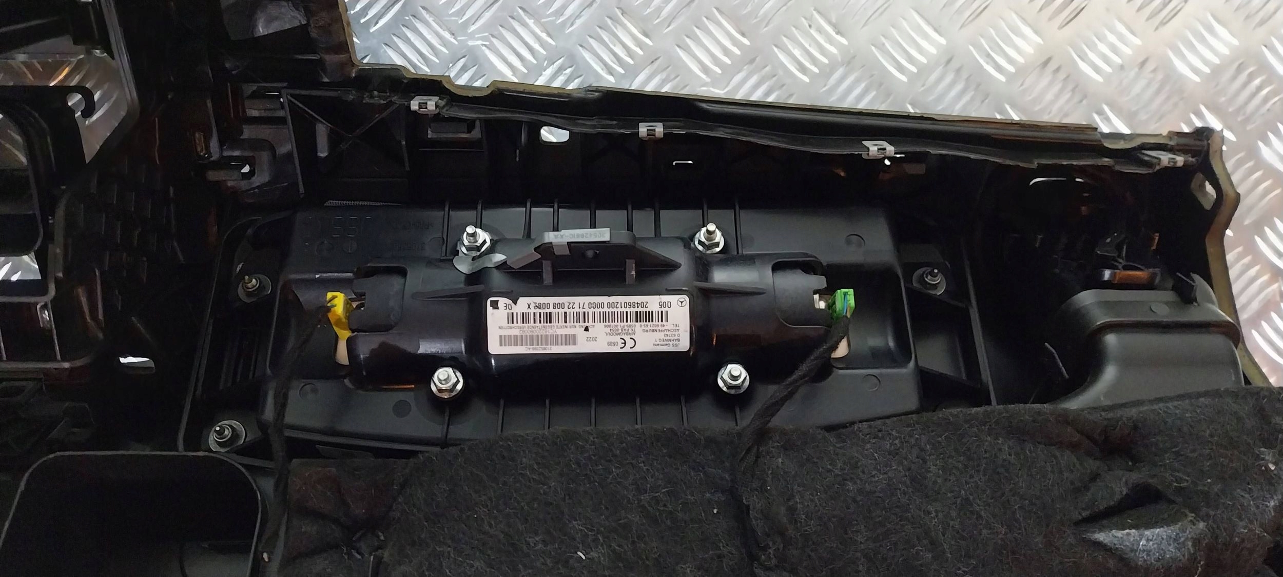 console dashboard instrument panel MERCEDES C-KLASA W204 LIFT 11