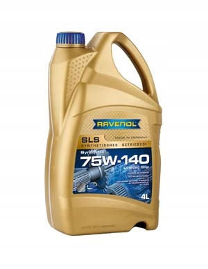 OLEJ PRZEKŁADNIOWY SLS 75W140 LS 4L RAVENOL SLS75W
