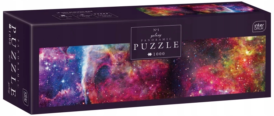 

Puzzle 1000 el Gwiazdy Interdruk Panorama Galaxy