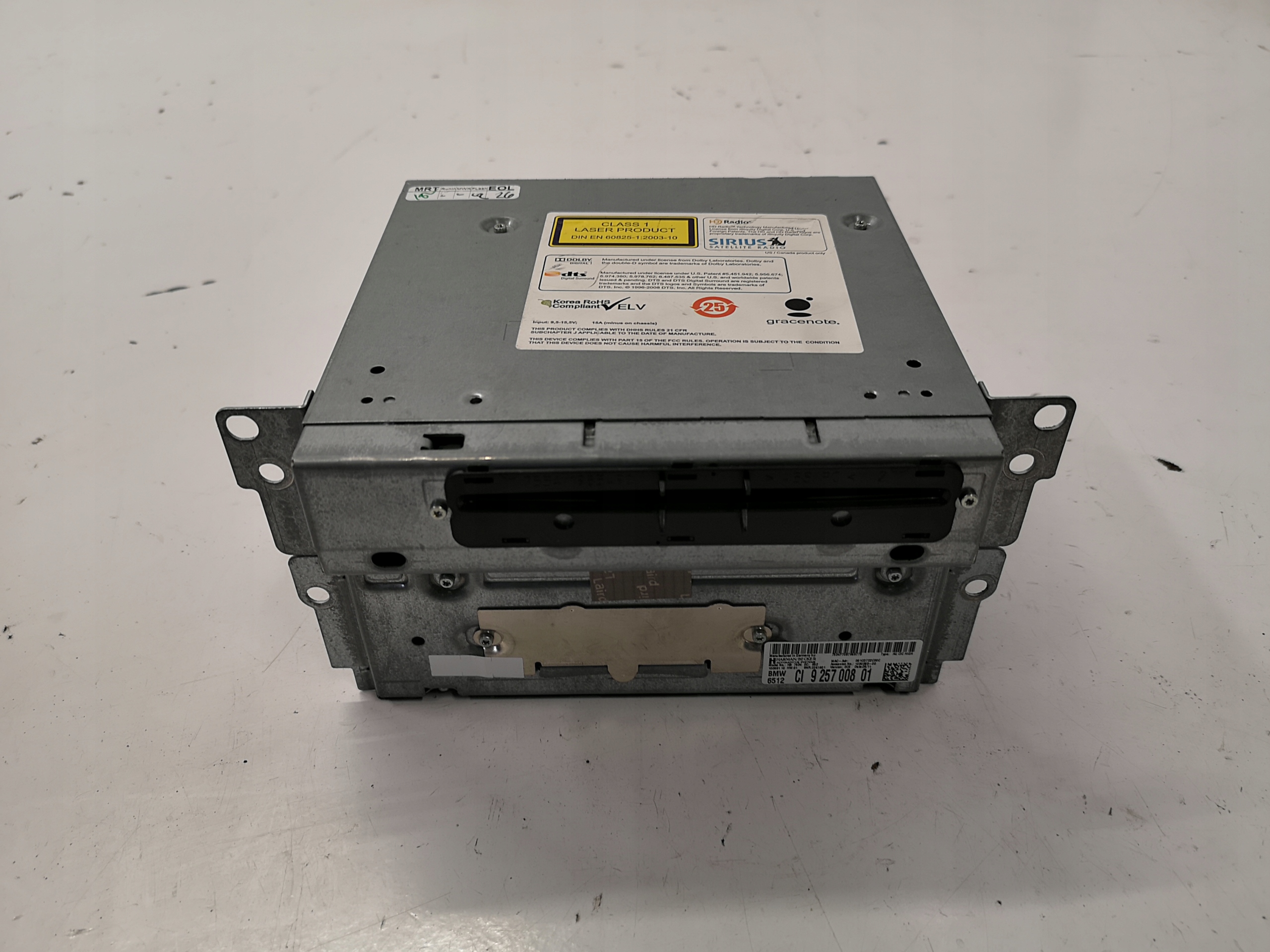 BMW 5 F10 F11 радио GPS навигация читатель 9257008