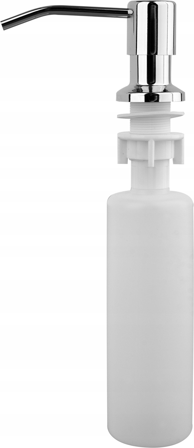 DOZOWNIK PŁYNU NACZYŃ MYDŁA SREBRNY ZLEWOZMYWAK Kolor pompki szary