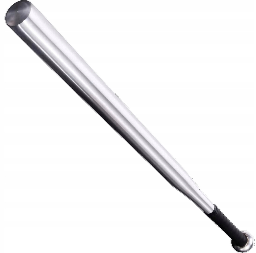 Kij Bejsbolowy Baseballowy Metalowy Srebrny 25Cali 900g