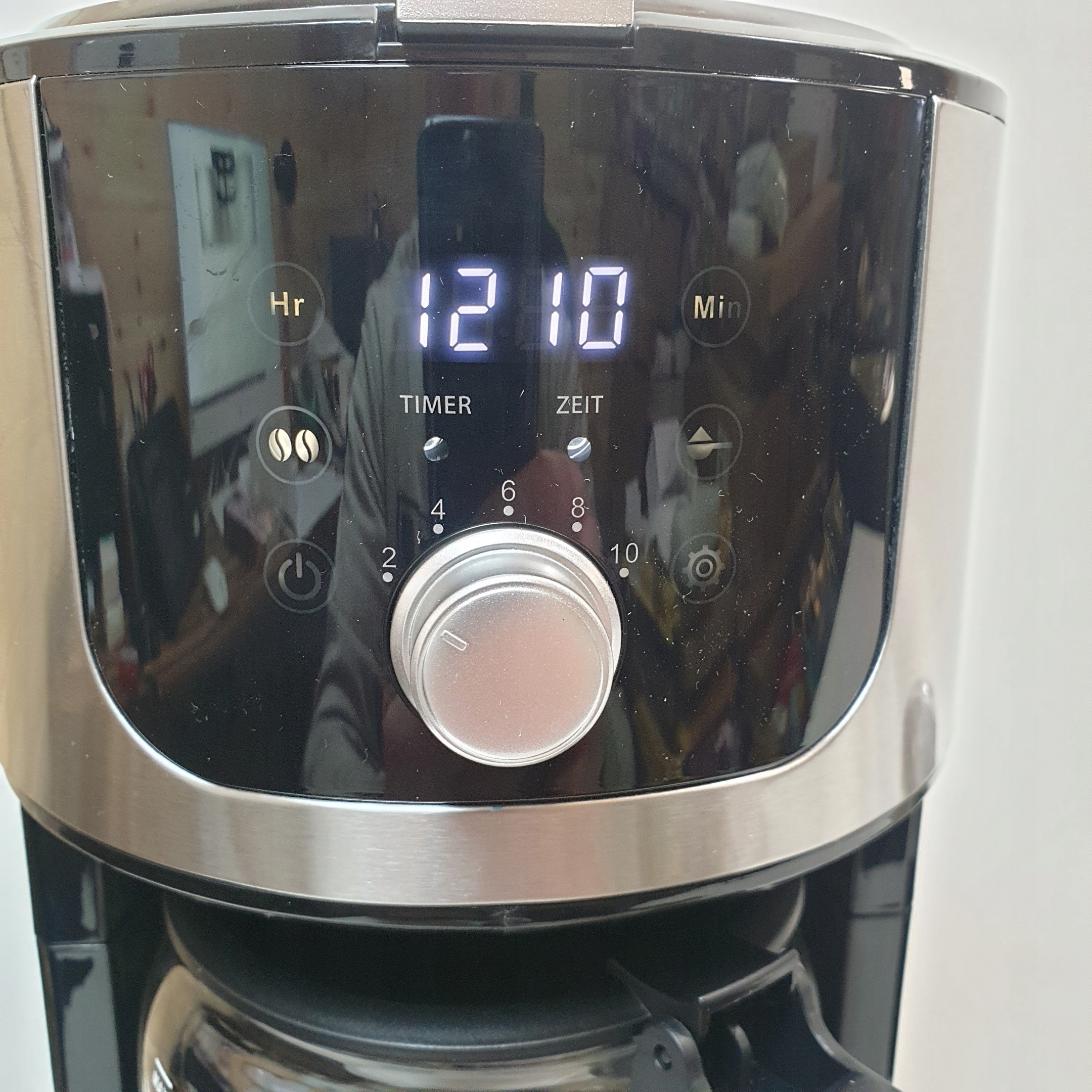 Ekspres PRZELEWOWY Barista Deluxe z młynkiem Kubek Marka HSP Hanse Shopping