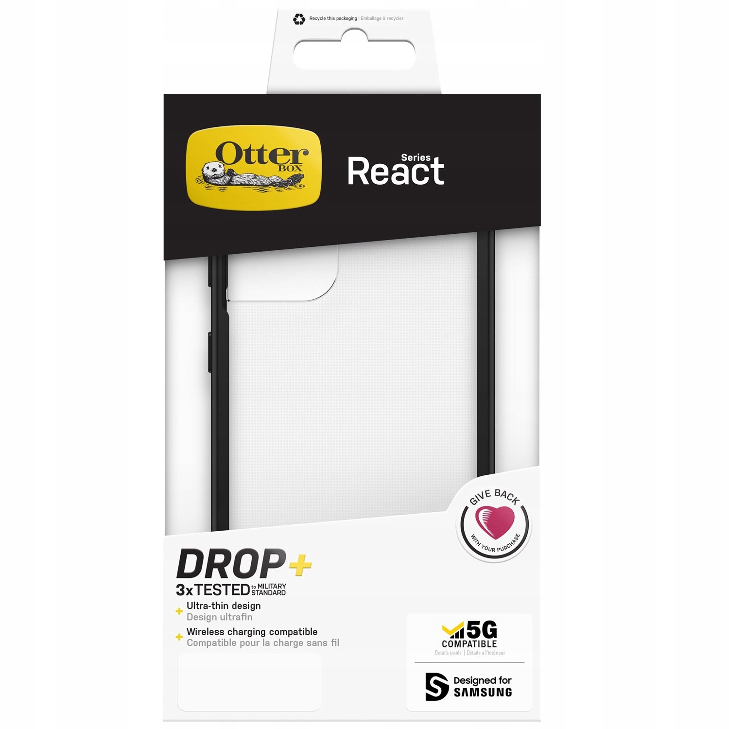

OtterBox etui case Czarna ramka do Galaxy S21+