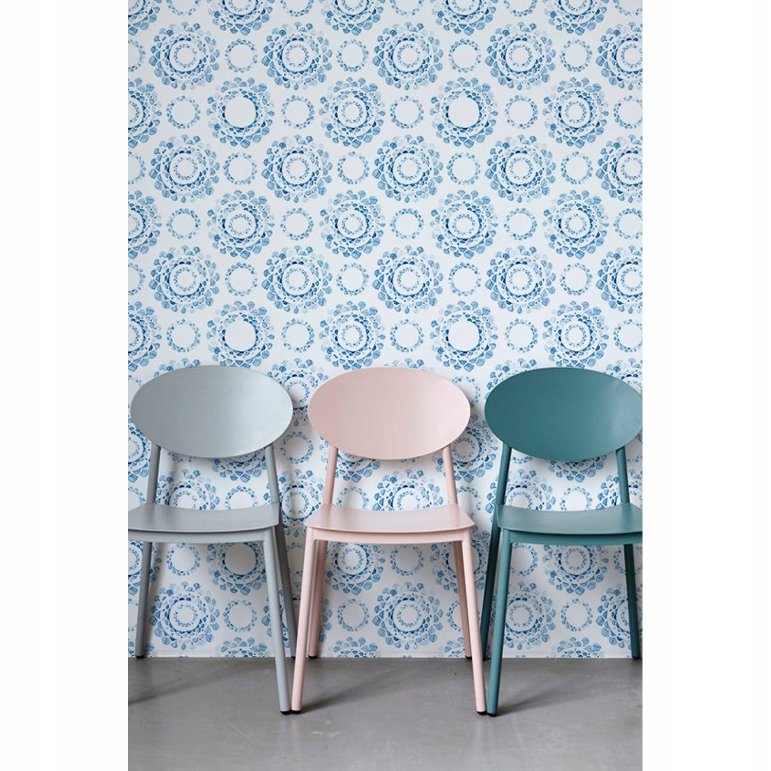 

Fototapeta na flizelinie Niebieskie kółka 254x184