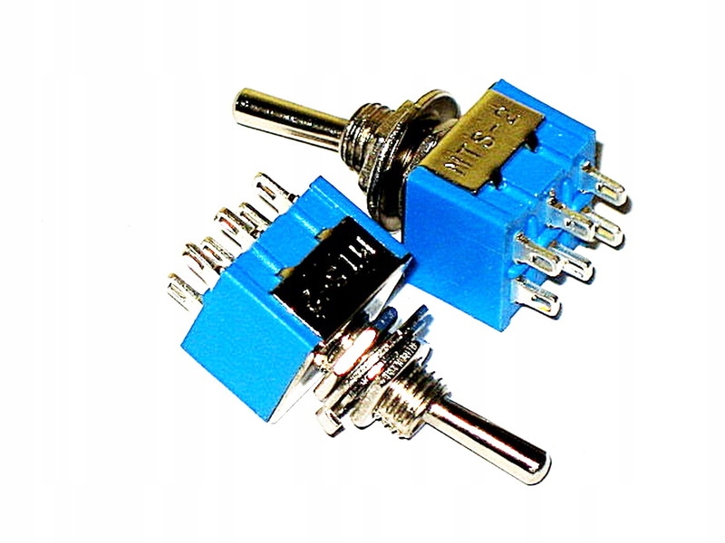 

Przełącznik MTS-202 2x On-on