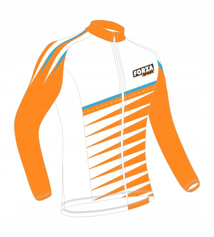 BLUZA KOLARSKA JESIEŃ ZIMA FORZA SPORT DENTS L
