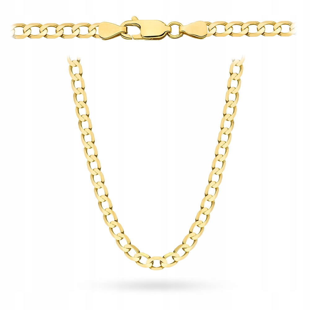 Zlatý Řetízek 585, 55 cm, hladké vazba „pancr“ , 32,49 g žlutého zlata