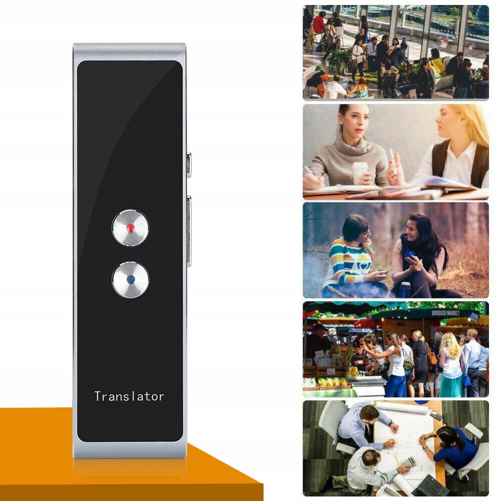 TRANSLATOR ELEKTRONICZNY TŁUMACZ PODŁĄCZ TELEFON Model ELEKTRONICZ TŁUMACZ