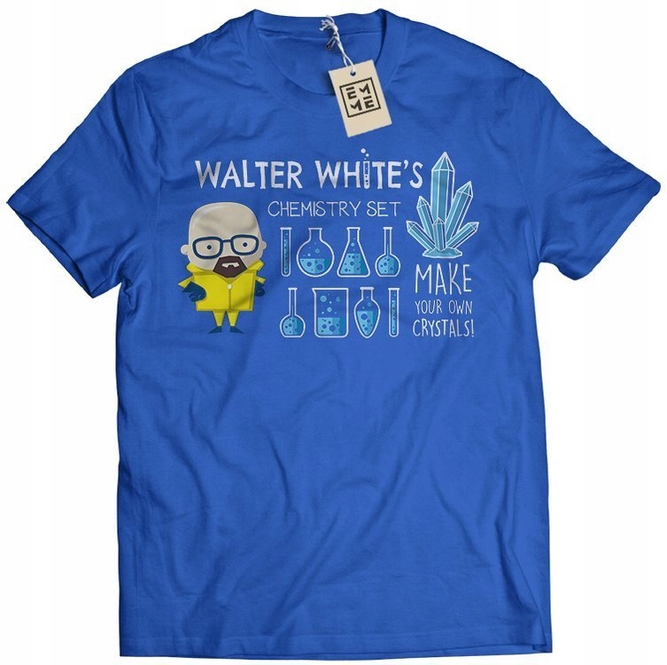 

Koszulka Męska Tshirt Breaking Bad Heisenberg L