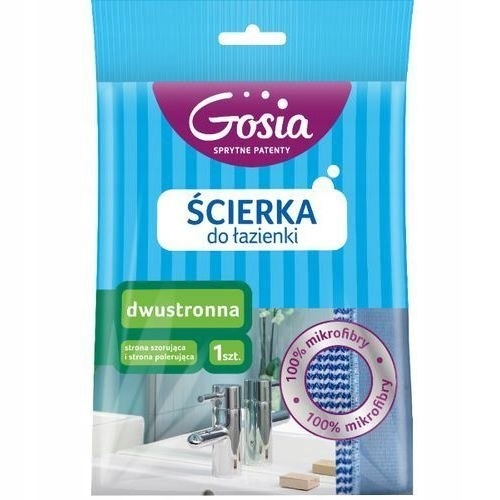 

Ścierka z mikrofibry do łazienki Gosia dwustronna