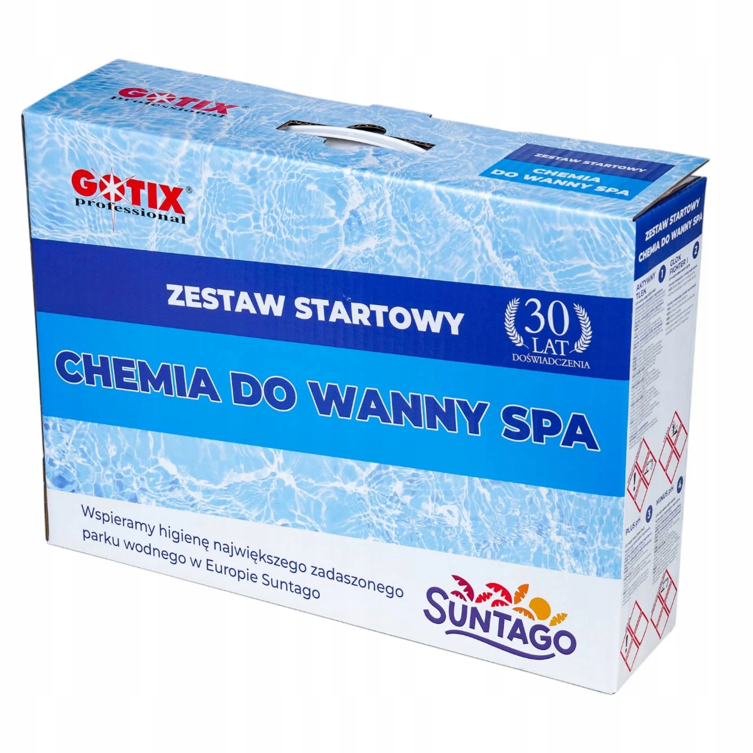 Gotix Startovací Sada Pro Zahradní Balii Lázeňskou Vanu Chemie Vířivky Bazénu
