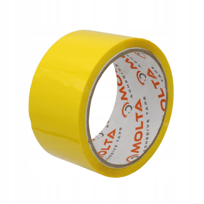 

Taśma pakowa Żółta 48x50 solventa Molta