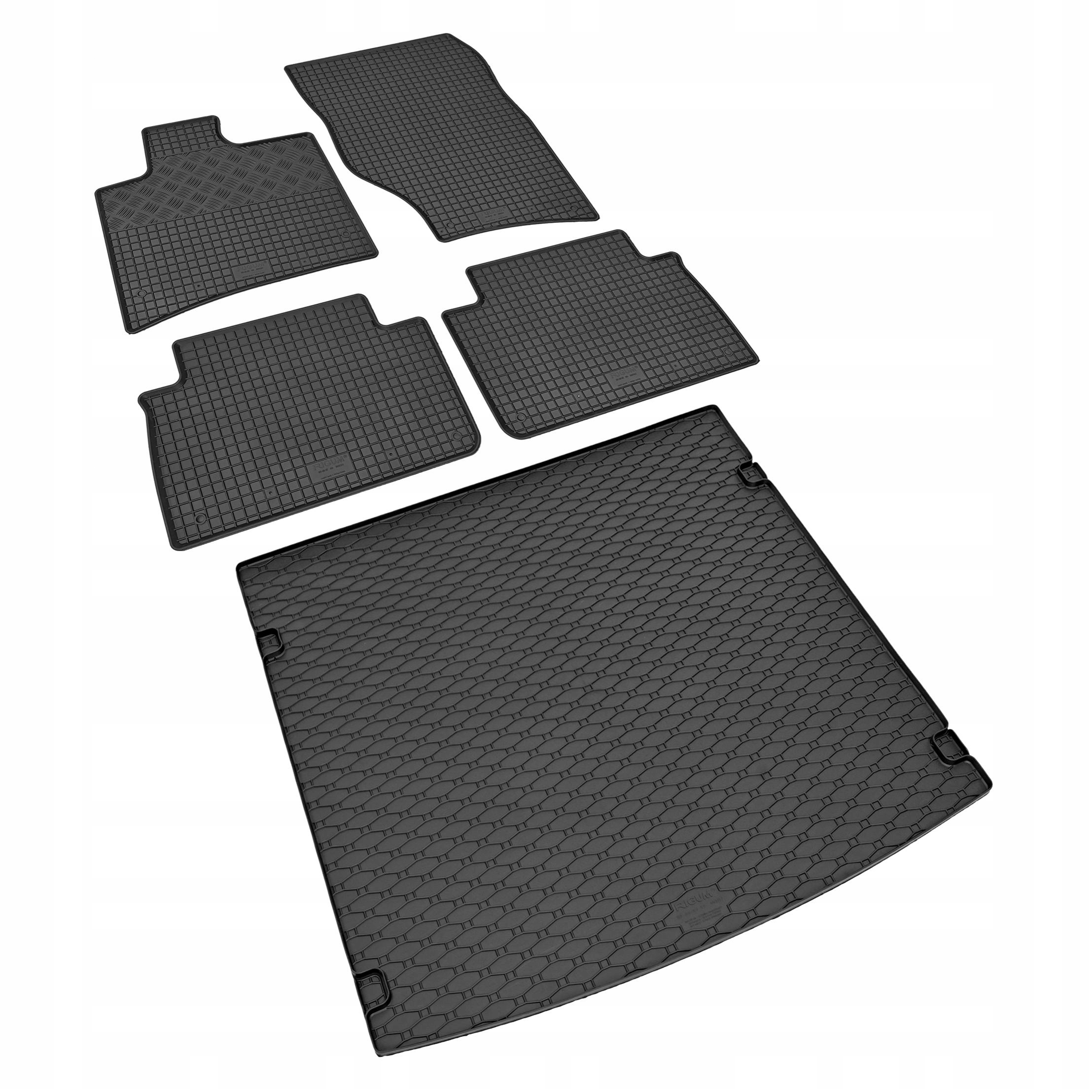 Zestaw dywaników do AUDI Q7 5 miejsc od 2007 do 2015