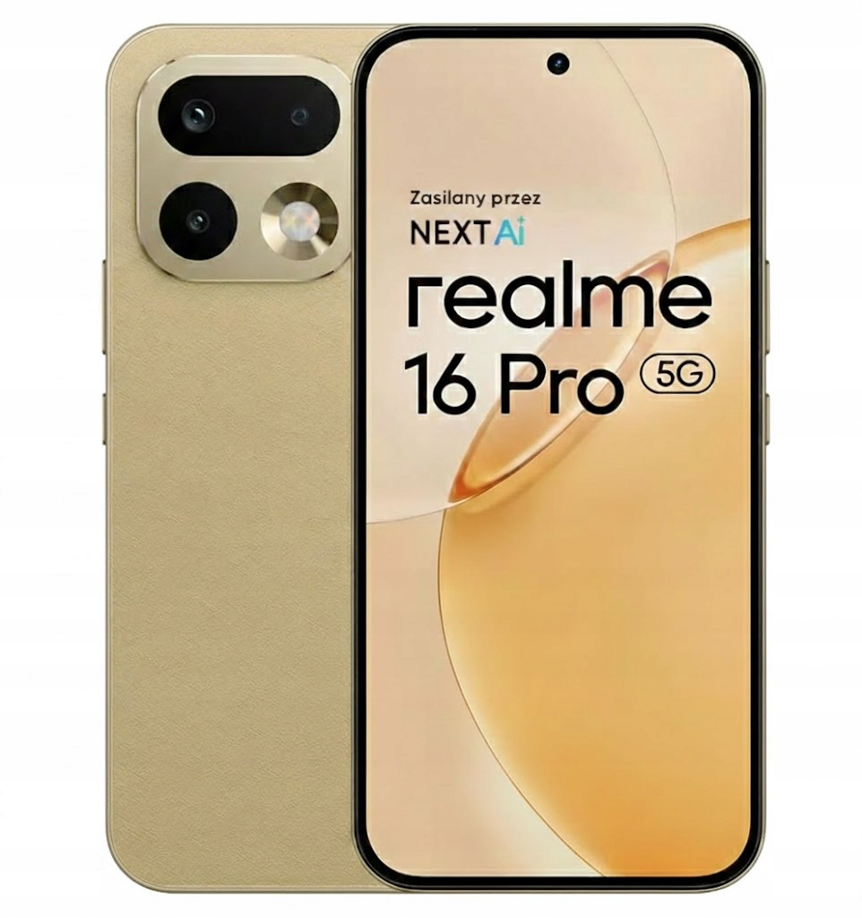 Smartphone Realme 16 Pro 8 Gb 256 Gb 5G Master Gold