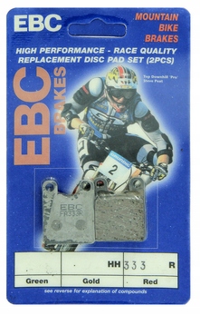 EBC KLOCKI ROWEROWE CFA333R PÓŁMETALICZNE