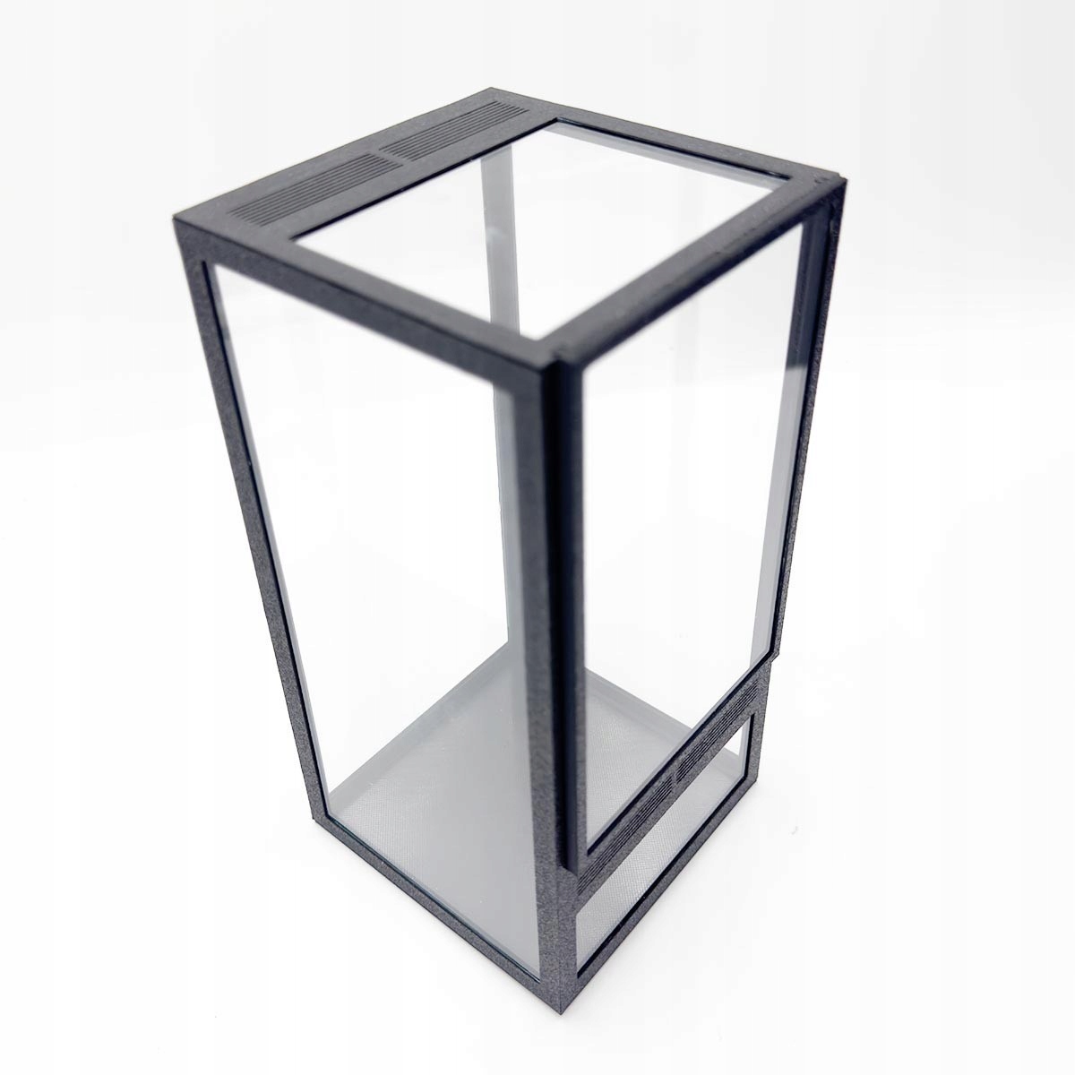 Terrarium szklane 10x10x20cm z ramkami