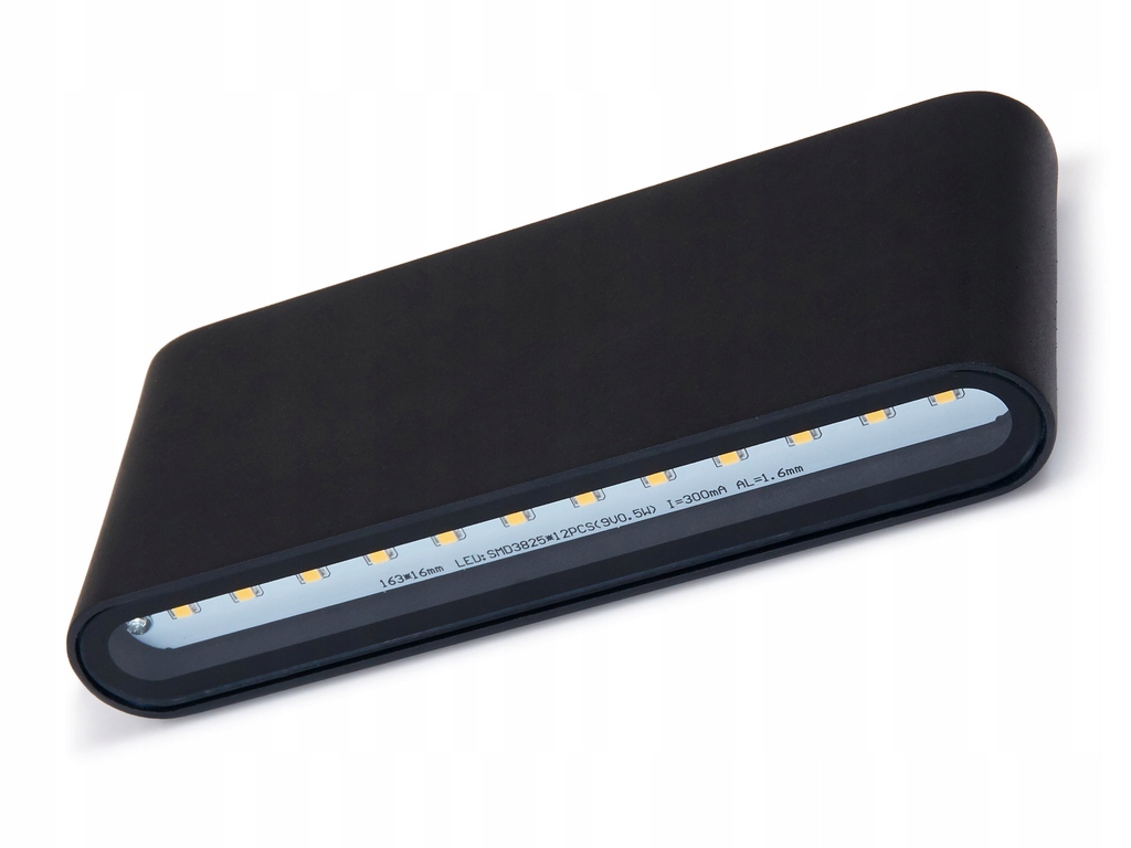 

Lampa Elewacyjna Kinkiet Ścienny Led 1X6W Czarna