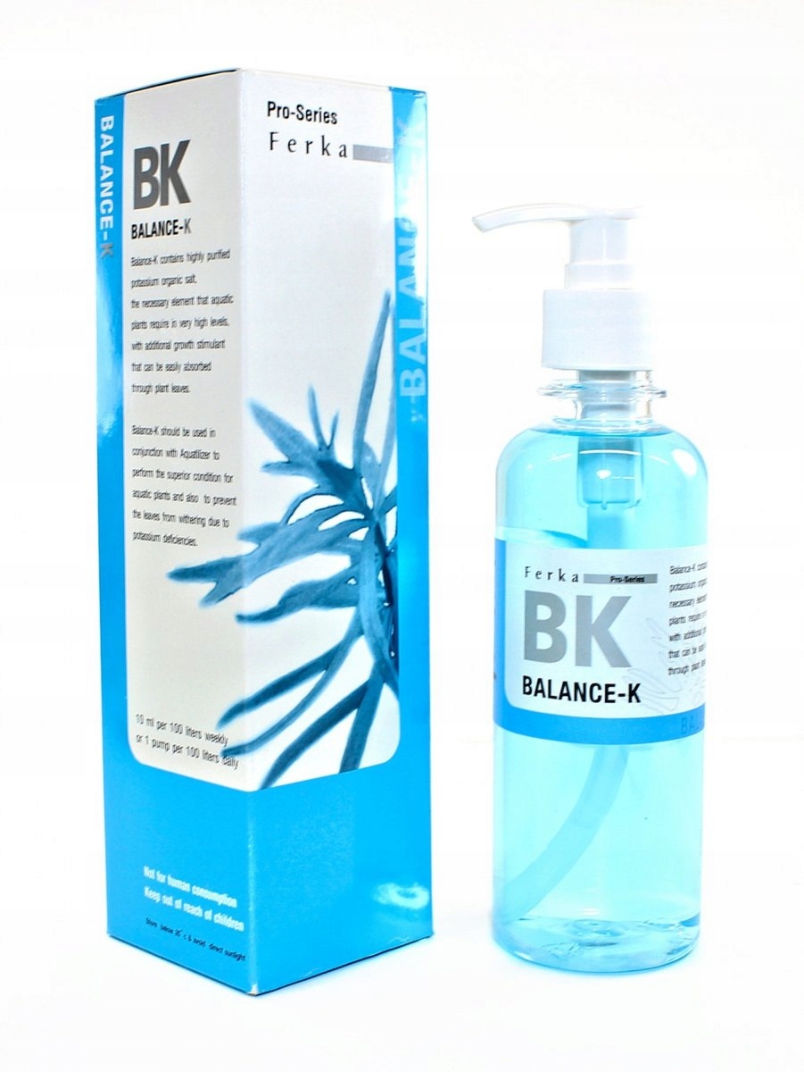 Silné Draslíkové Hnojivo Pro Tekuté Akvarijní Rostliny V Akváriu 250 ML