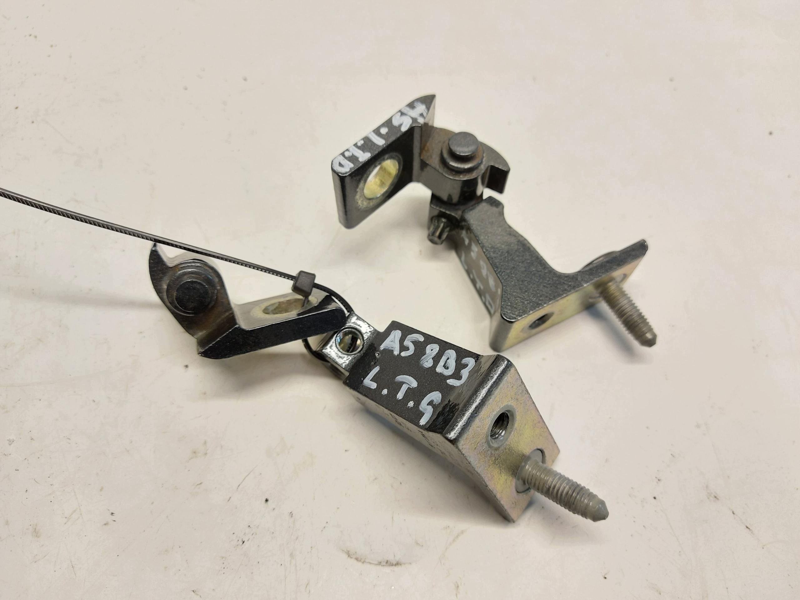 AUDI A5 8B3 B10 AVANT hinge door rear part left gora dol komplet