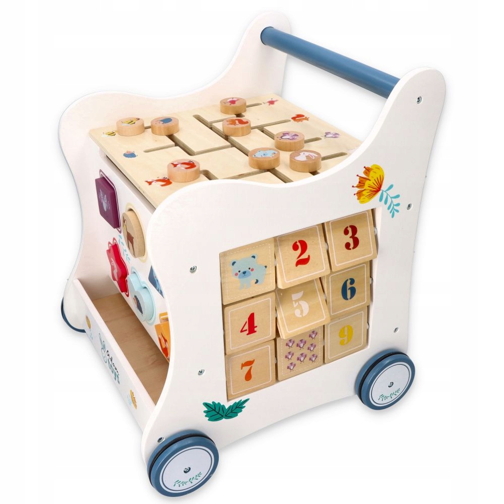 Chodzik pchacz drewniany 5w1 Leśna przygoda Marka Adam Toys