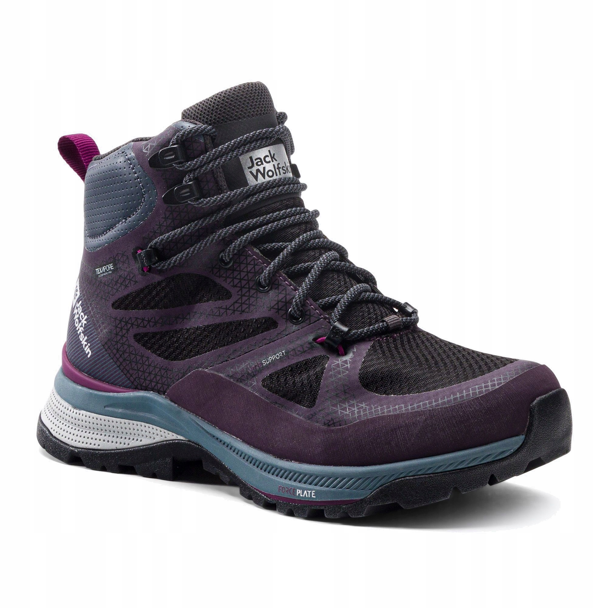 Jack Wolfskin Force Striker Texapore Mid trekové boty vysoké vel. 37