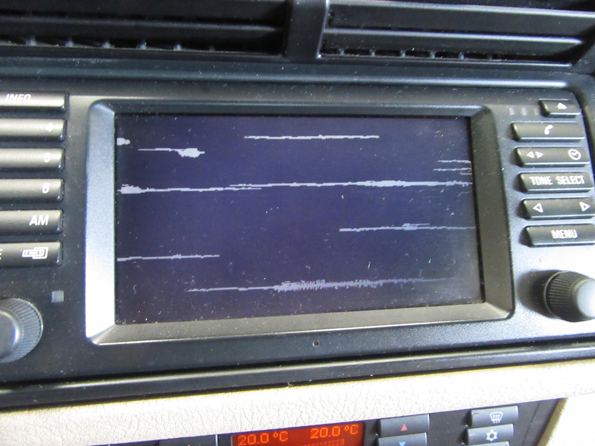 Ekran monitor der Navigation 16:9 BMW E53 X5