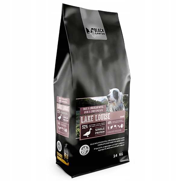 Krmivo Black Canyon Lake Louise Kachna s batátem, 14 kg