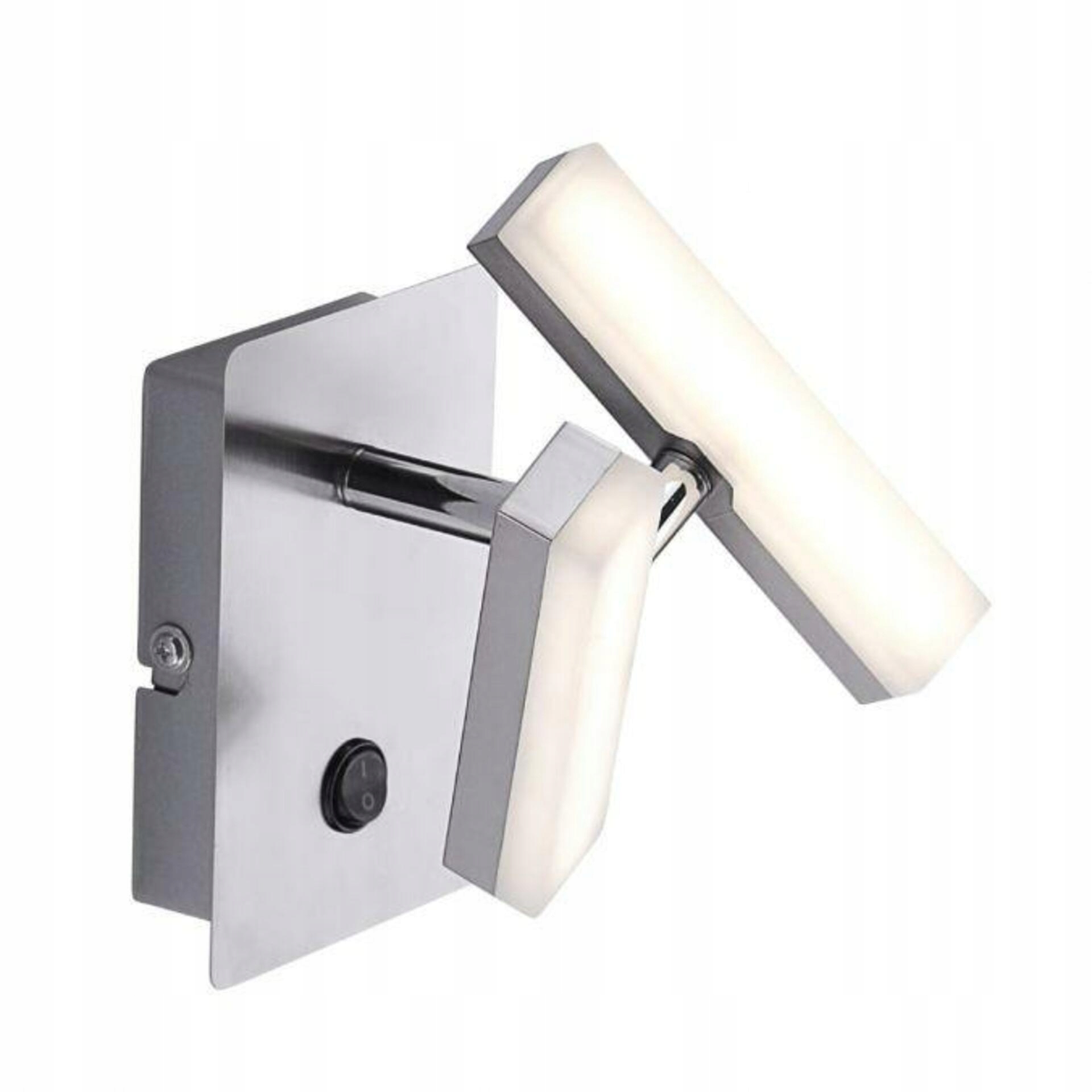 Led nástěnné svítidlo Just Light, nastavitelný design, ocel, 3000K, 4,1W