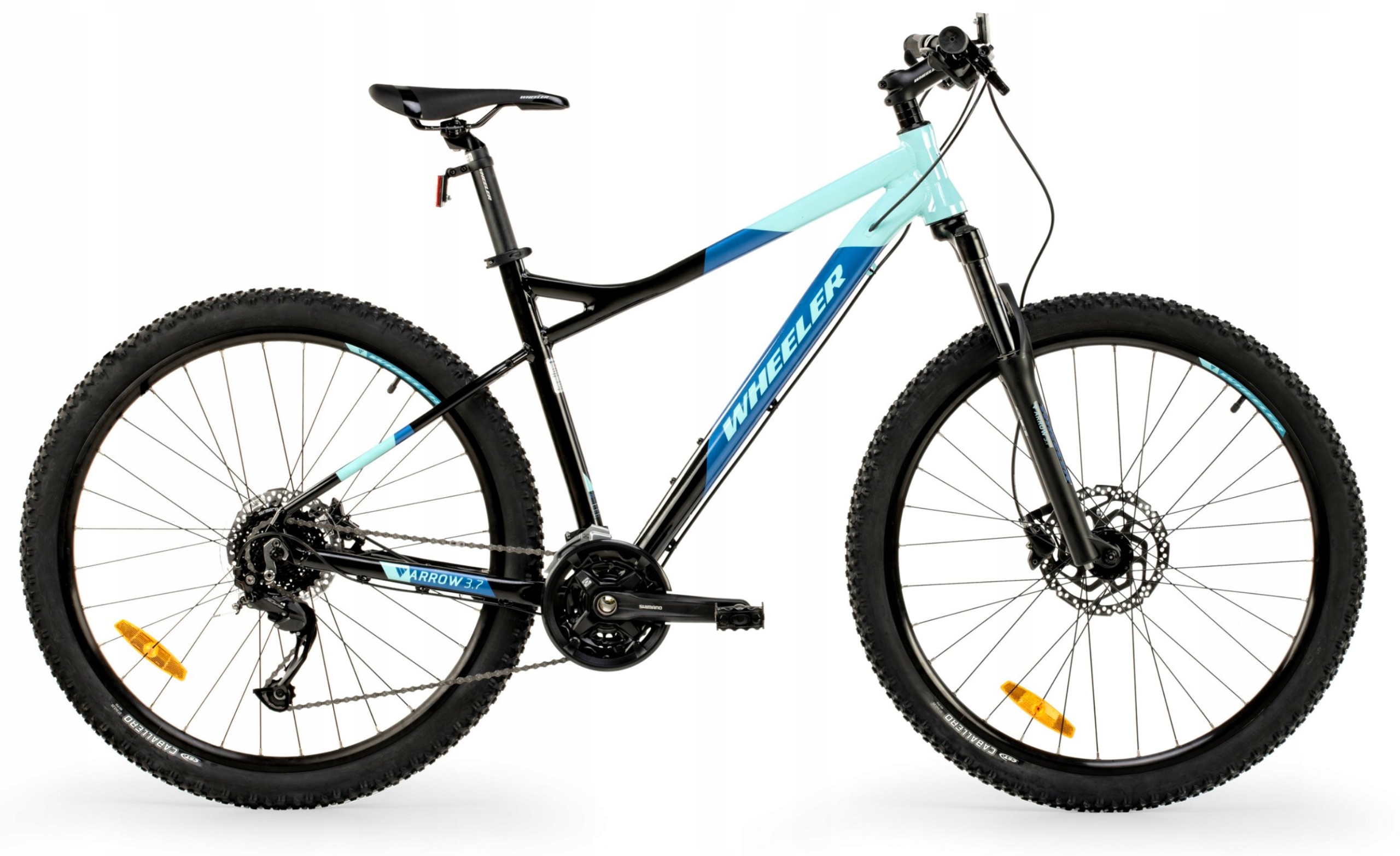 Rower Mtb Wheeler Arrow 3.7 L 27,5" roz. 19" koło 27,5 " czarny błękit 2024