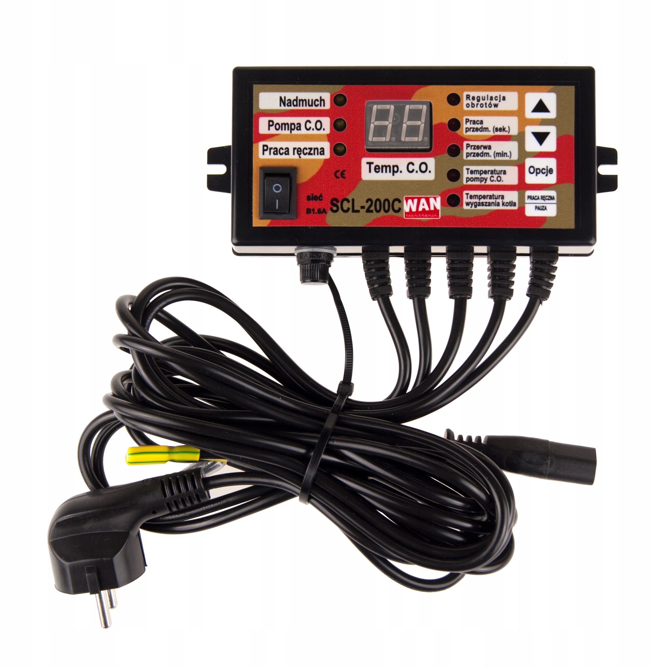 Sterownik Regulator Pompy Co I Dmuchawy Scl 200 Scl 200 C