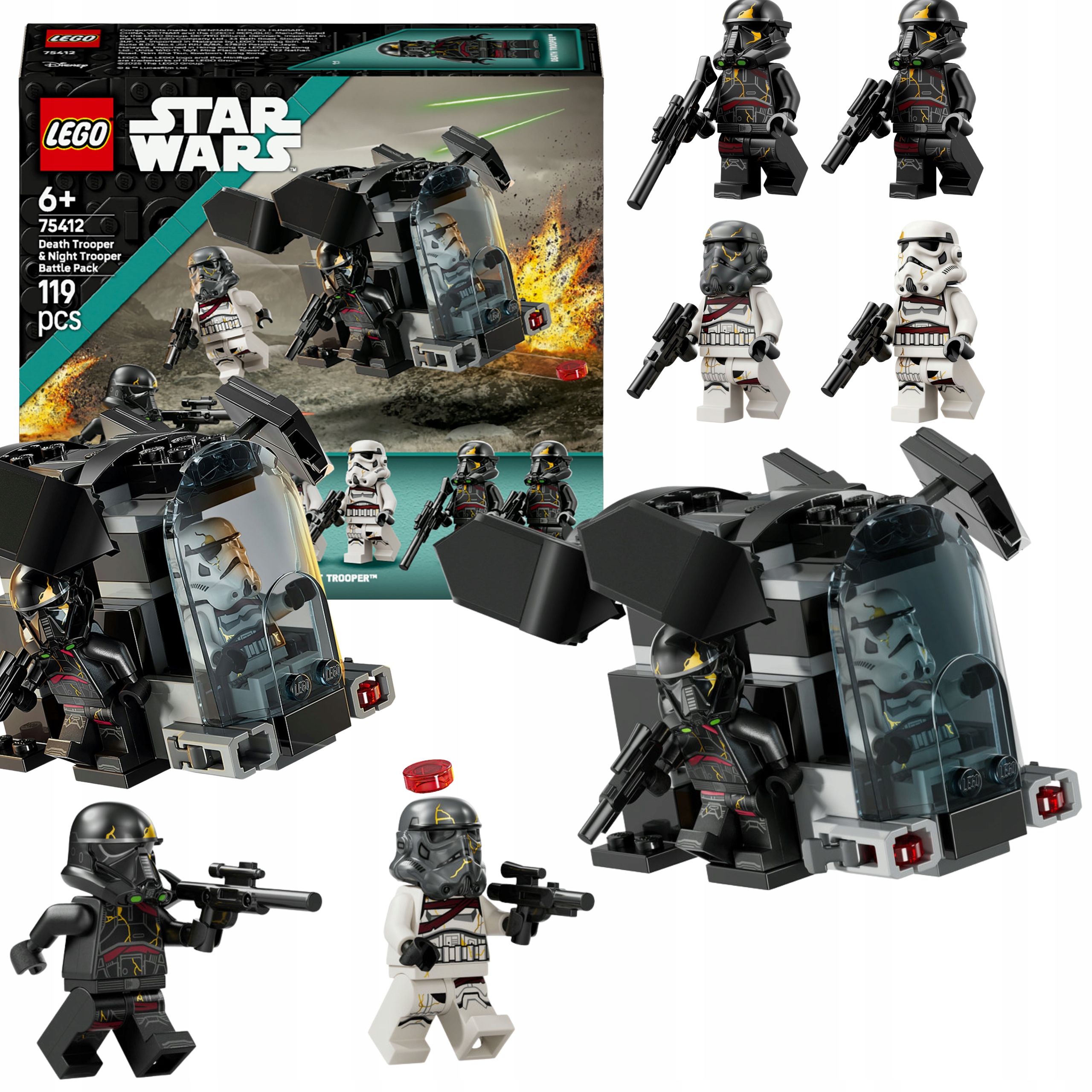 Lego Star Wars Zesstaw Szturmowiec I Nocny Szturmowiec